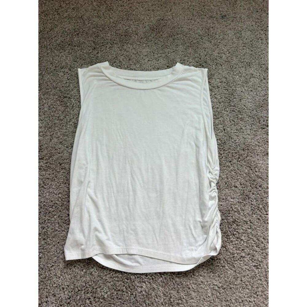 Cider sz medium white tank